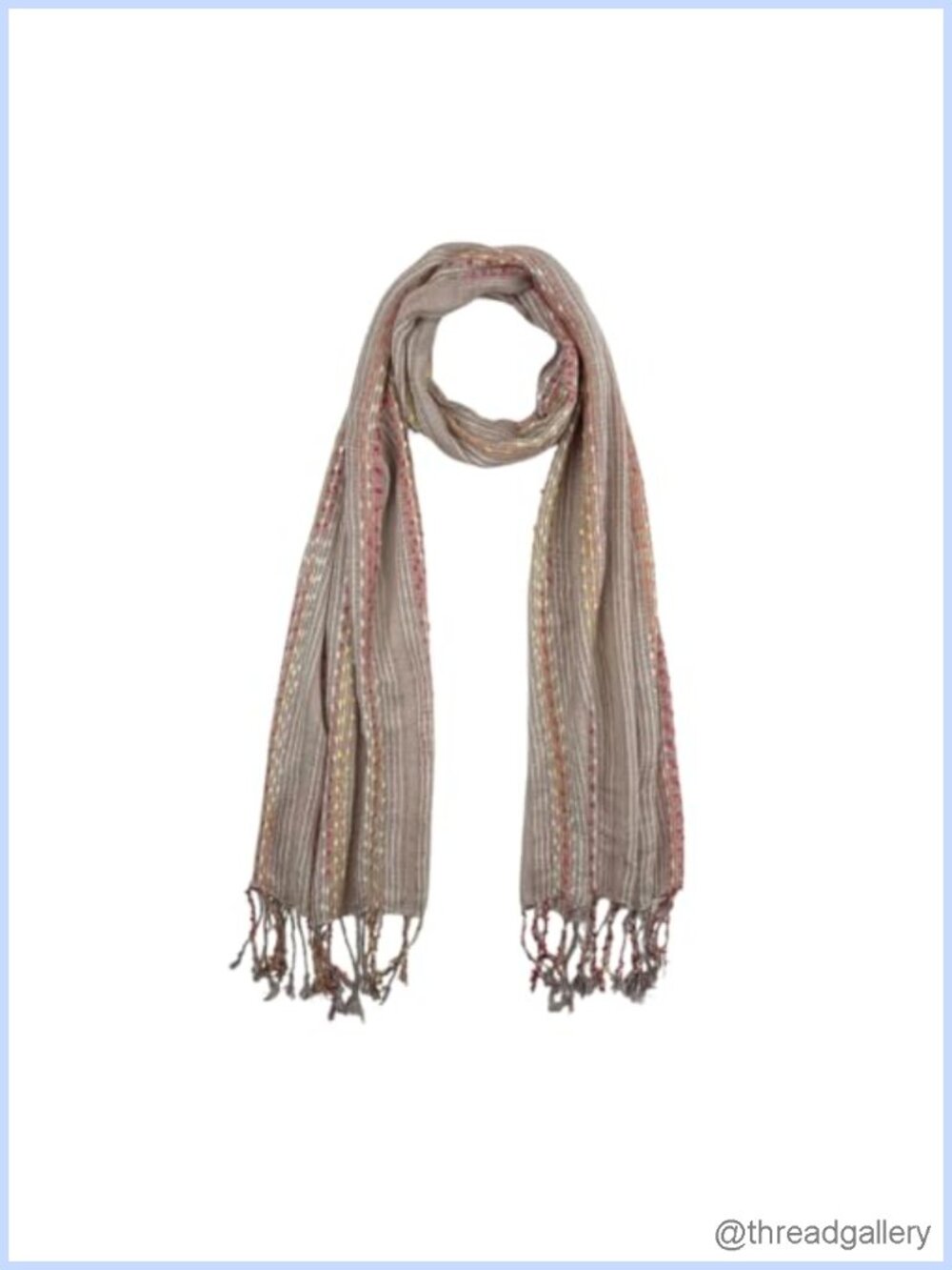Handmade Viscose Sequin Scarf Shawl Wrap 70x18